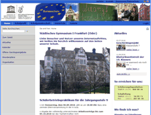 Tablet Screenshot of liebknecht-gymnasium.de